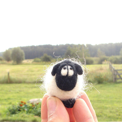 Needle Felted Sheep  Cute Felted Wool sheep, Woolen Handmade sheep