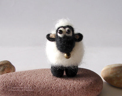 Needle Felted Sheep Miniature - oh My!