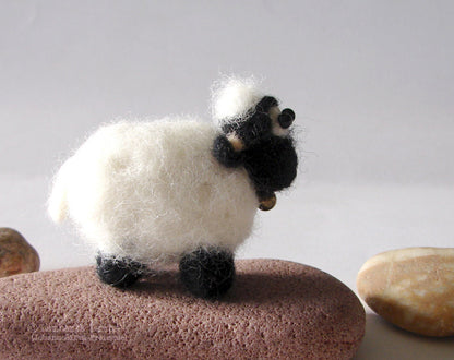 Needle Felted Sheep Miniature - oh My!