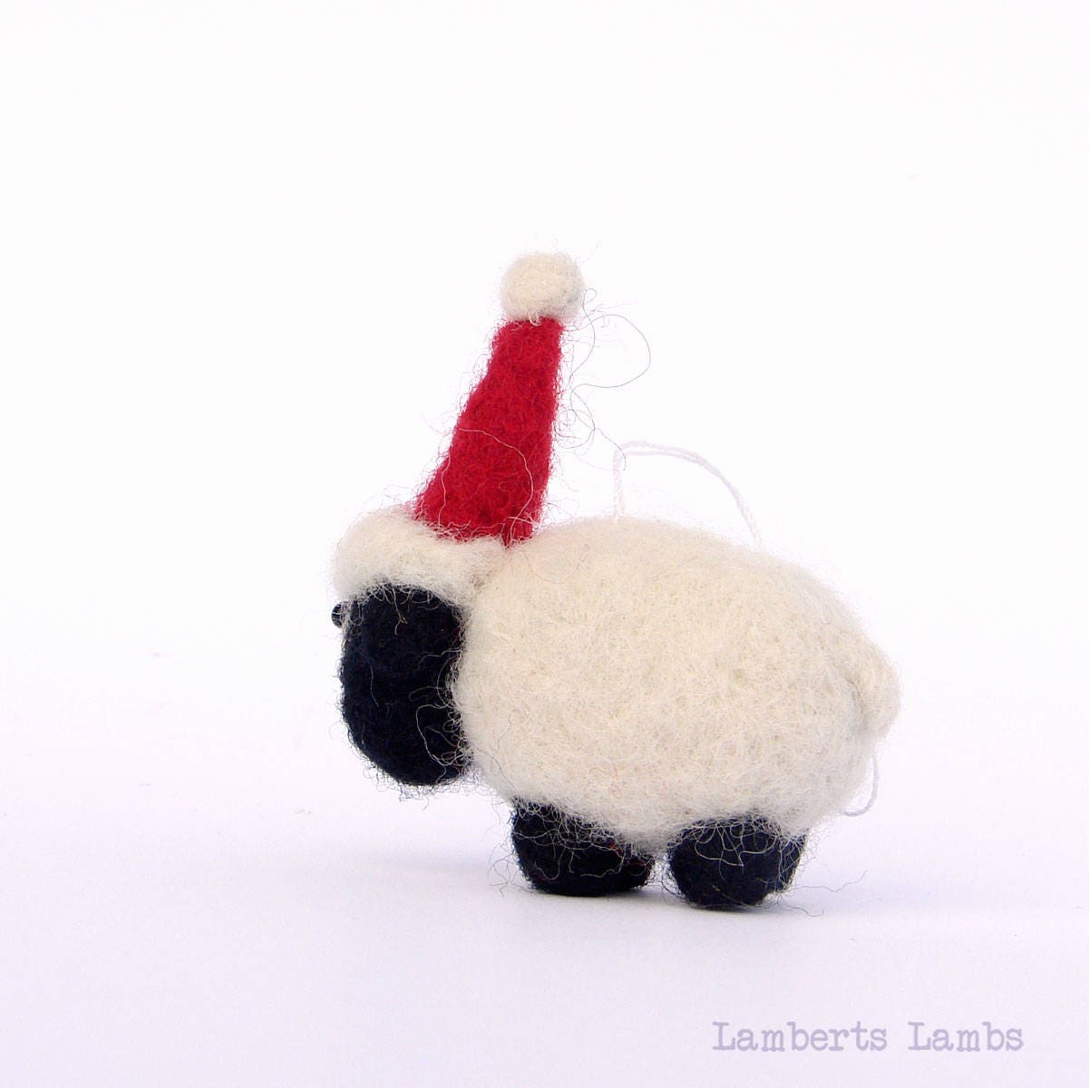 Needle Felted Sheep Christmas decoration