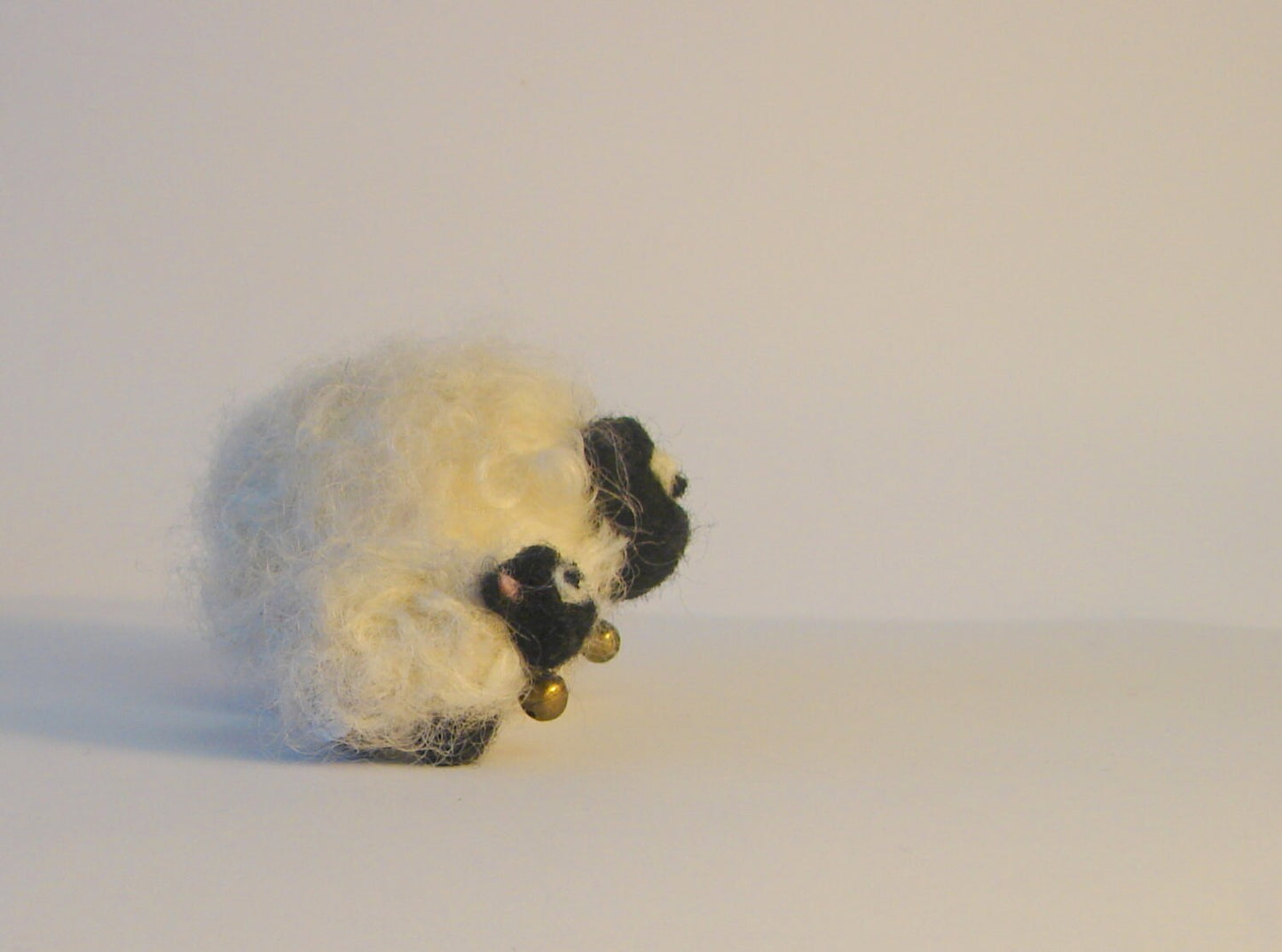Needle Felted Sheep  Mama sheep with lamb