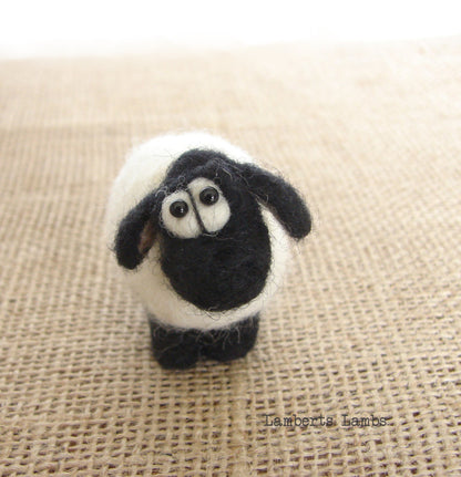Needle Felted Sheep  Adorable, Felted Wool sheep, Woolen Handmade sheep