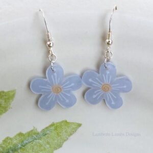 purprle 2 simple daisy earing 7